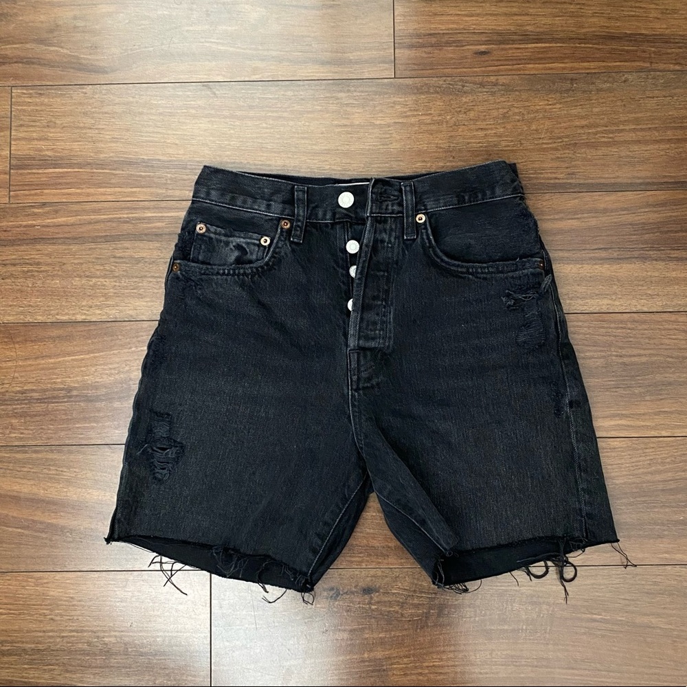 AGOLDE DENIM SHORTS